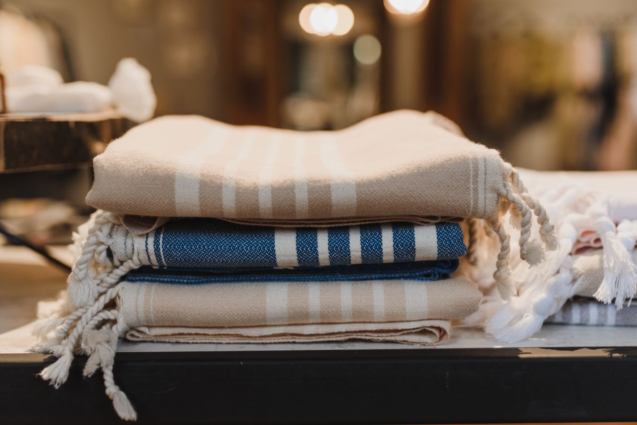 Washed Linen Throw